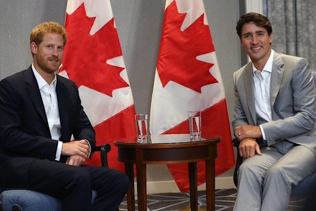 Prince Harry in Toronto ahead of the Invictus Games 2017 has a Bilateral meeting with Prime Minister Justin Trudeau