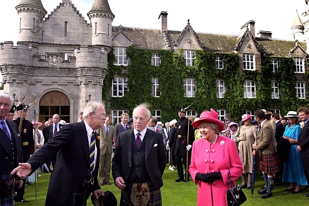 The Queen and the royals travel to Balmoral Castle in Scotland every summer.