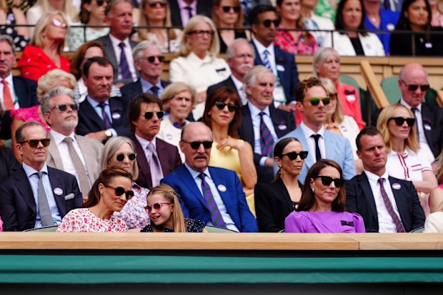The Princess of Wales, Pippa Middleton, Princess Charlotte, Tom Cruise, Christopher McQuarrie, Benedict Cumberbatch, Sophie Hunter and Julia Roberts