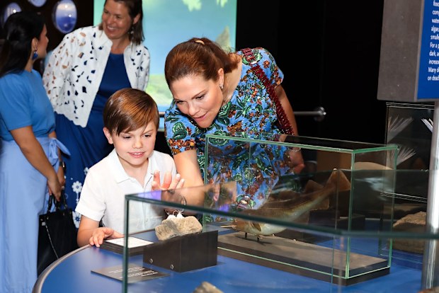 Crown Princess Victoria of Sweden and Prince Oscar of Sweden 