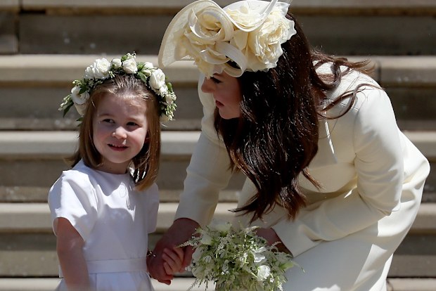 Kate and Charlotte and Prince Harry wedding.