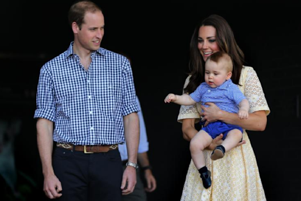 How Archie's first 'engagement' compares to George in Australia | Nine ...
