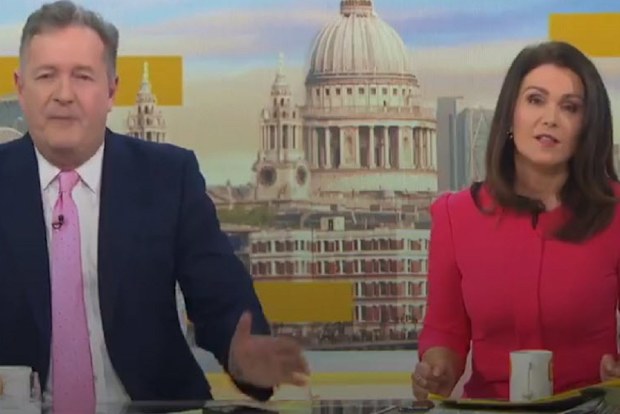 Piers Morgan has commented on the couple's upcoming Oprah interview on Good Morning Britain.