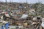This undated photo provided by NGO Medecins du Monde  on Sunday, Dec. 15, 2024, shows a devastated hill on the French territory of Mayotte in the Indian Ocean, after Cyclone Chido caused extensive damage with reports of several fatalities. (Medecins du Monde via AP)