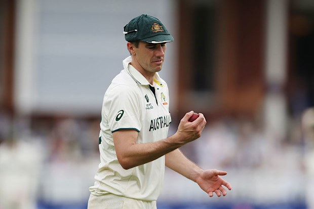 Pat Cummins of Australia.