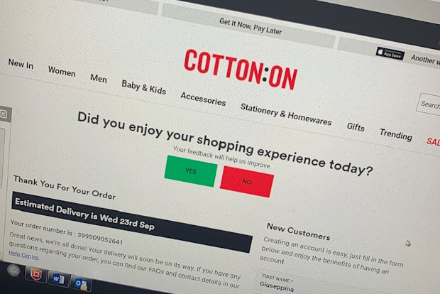 Cotton On feedback