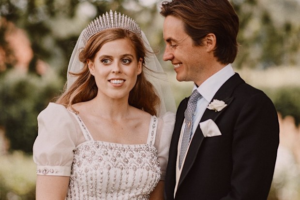 Photo of Princess Beatrice and Edo secret wedding