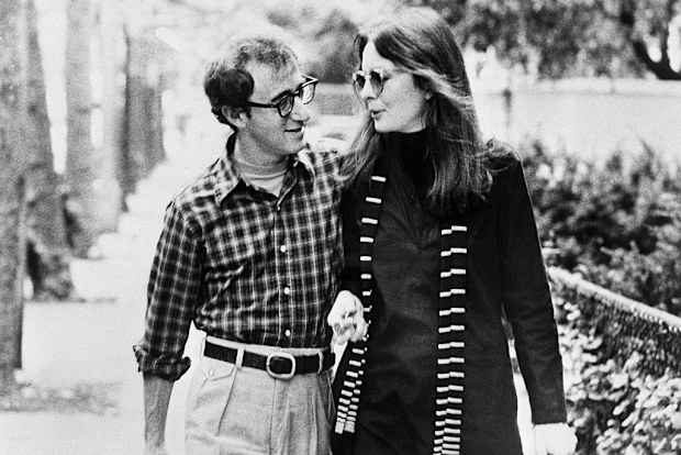 Diane Keaton and Woody Allen in the film "Annie Hall."