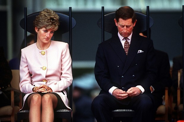 Charles and Diana in Canada on tour in 1991.
