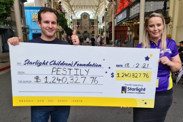 Aussie online gamer donation to Starlight