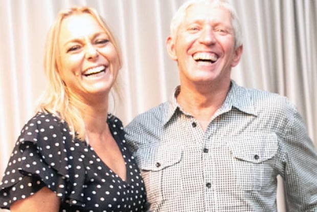 Lorraine with her new partner