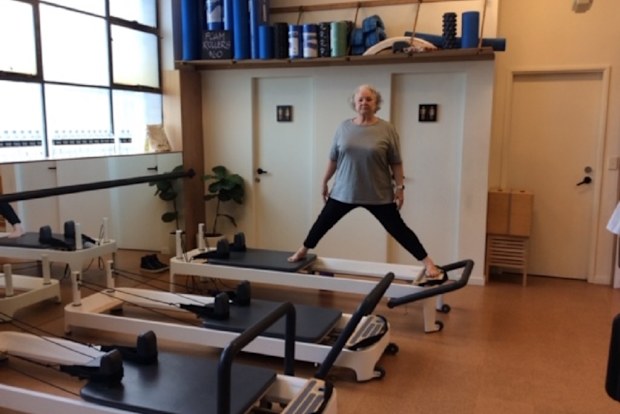Mary-Lynne at pilates