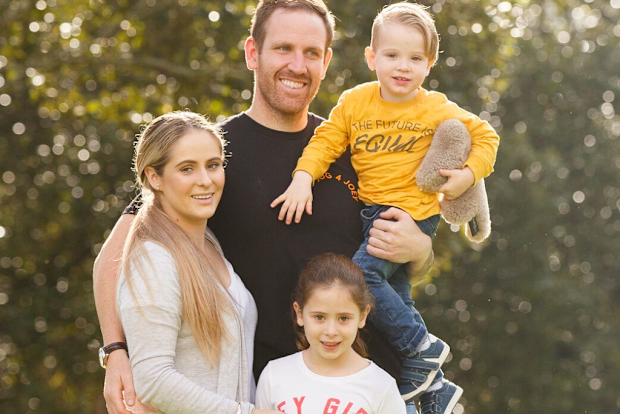The family is supporting the Cerebral Palsy Alliance annual fundraiser Steptember.