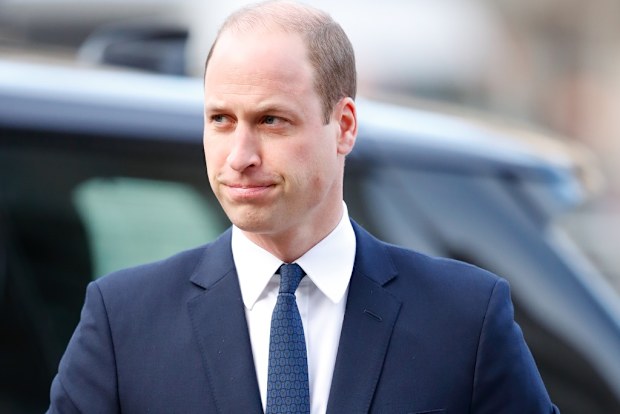 It's business as usual for the Duke of Cambridge.