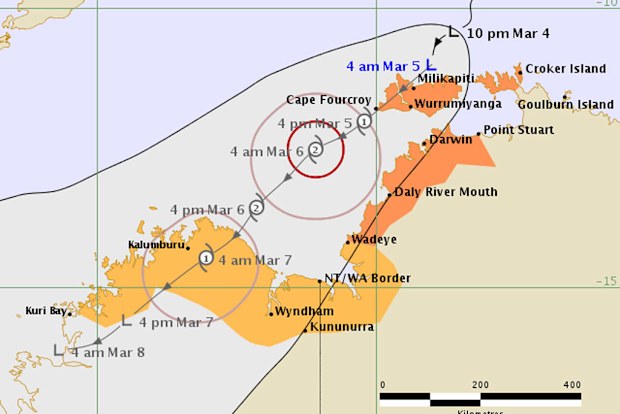 (Bureau of Meteorology)