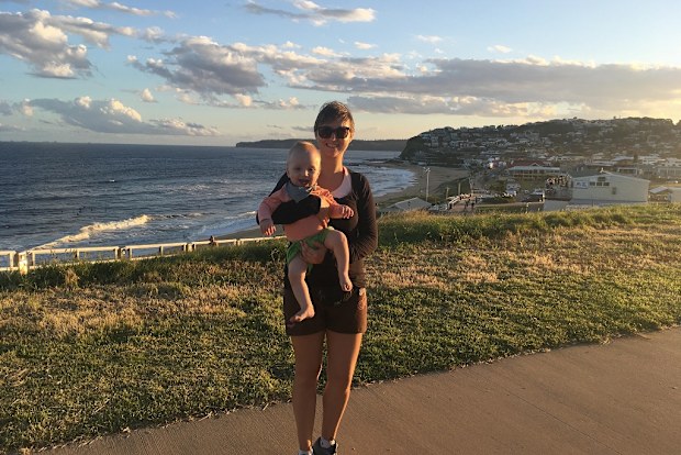 Baby saved new mum's life holding baby