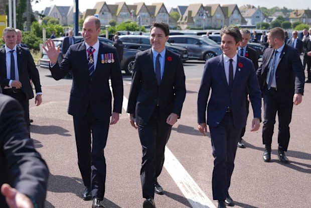 Prince William, Prince of Wales, Canadian Prime Minister Justin Trudeau