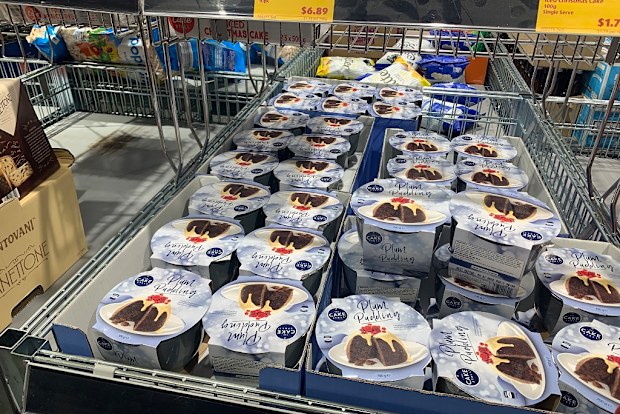 Aldi Christmas puddings on sale now