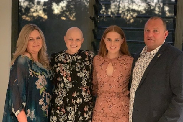 (From left) Angela, Molly, Maddi and John.