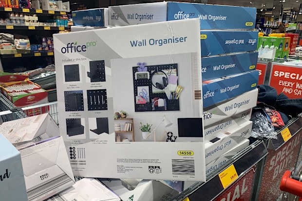Aldi wall organiser