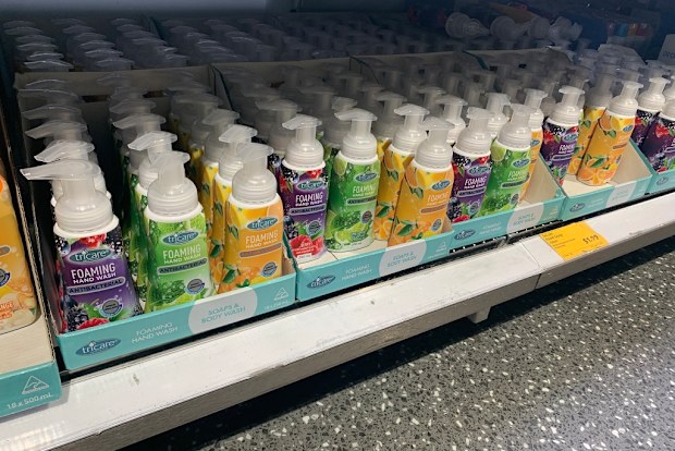 Aldi foam wash