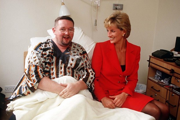Diana with HIV/AIDS patient