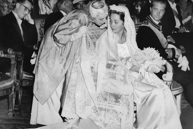 The couple were wed in Belgium in 1959.