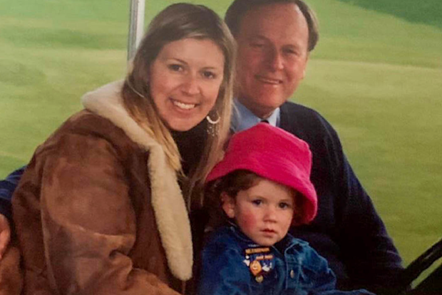 Graham and Jacinta with child MND