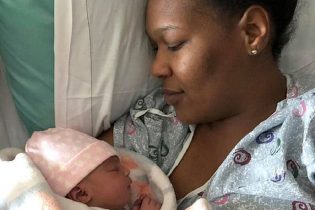 Mum and baby following birth