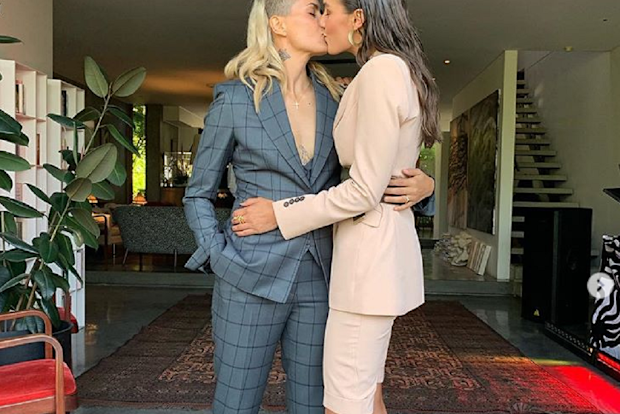 Moana Hope and her wife