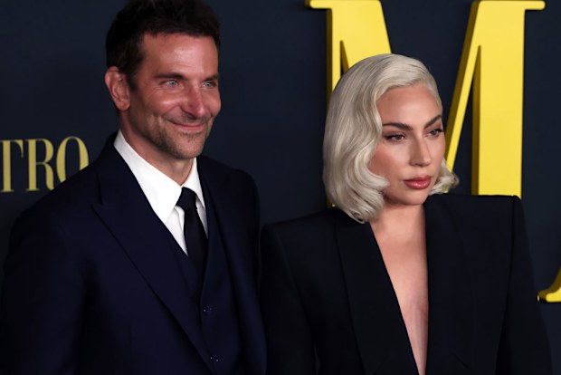 Bradley Cooper and Lady Gaga attend Netflix's "Maestro" Los Angeles photo call at the Academy Museum of Motion Pictures on December 12, 2023 in Los Angeles, California. 