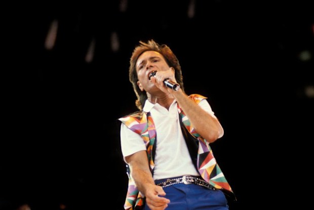 Cliff RICHARD, performing live onstage at Cliff Richard - The Event, 1989