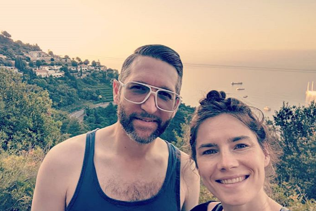 Knox and Christopher Robinson were married in 2018.