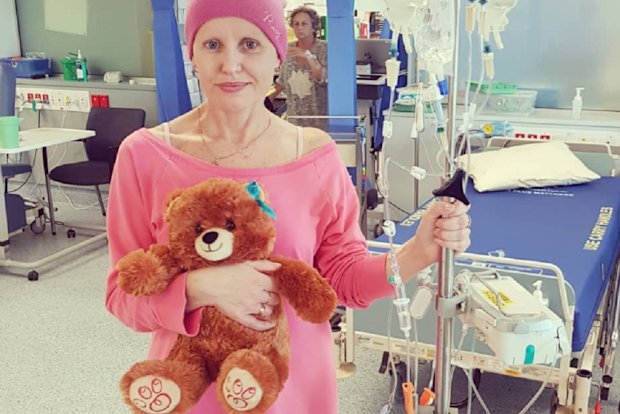 Joanne Wickman ovarian cancer teddy