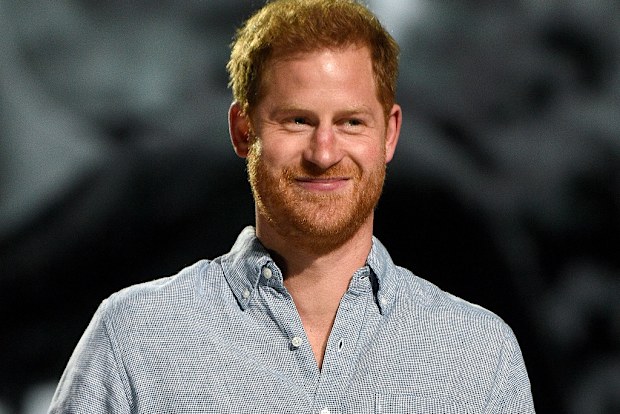 Prince Harry at VAX LIVE event.