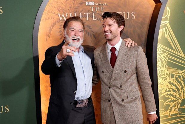 Arnold Schwarzenegger and Patrick Schwarzenegger