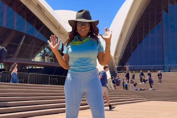 Oprah Winfrey at the Sydney Opera House, December 2025