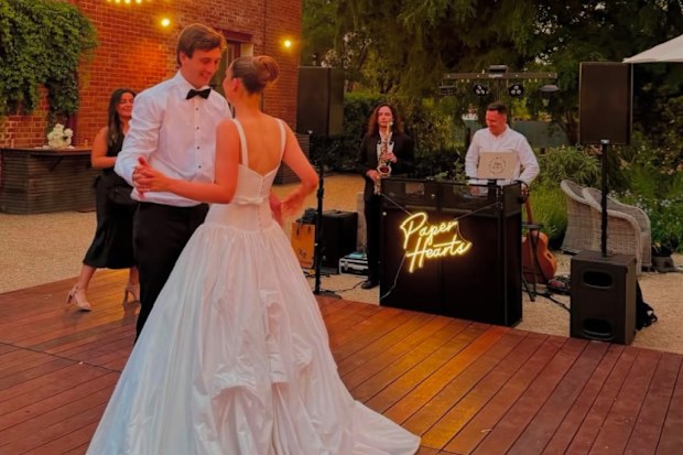 Caleb Marchbank marries Celeste Carey Marchbank
