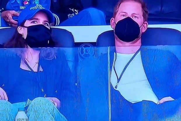 Prince Harry at Super Bowl