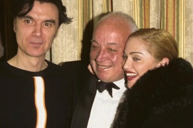 Madonna and Seymour Stein