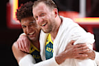 Thybulle thanked the likes of Joe Ingles for allowing him to join the Boomers family they had built for a number of years