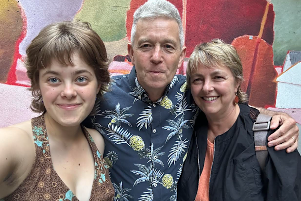 Retiree Michael, 63, is travelling from Melbourne to London - without flying 
