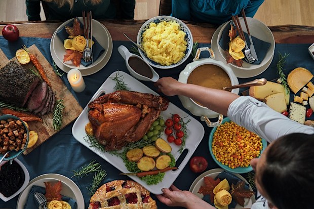 Thanksgiving gathering with friends