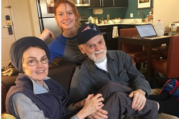 Alicia Witt with her parents Robert and Diane.
