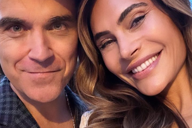 Robbie Williams and Ayda Williams celebrate 13th wedding anniversary