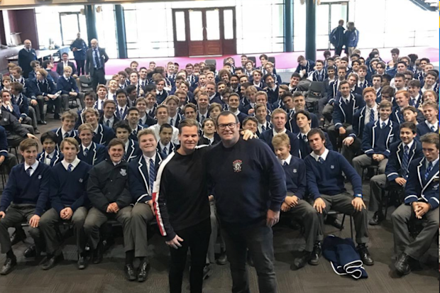 The two friends are on a mission to help boys and men talk about their mental health.
