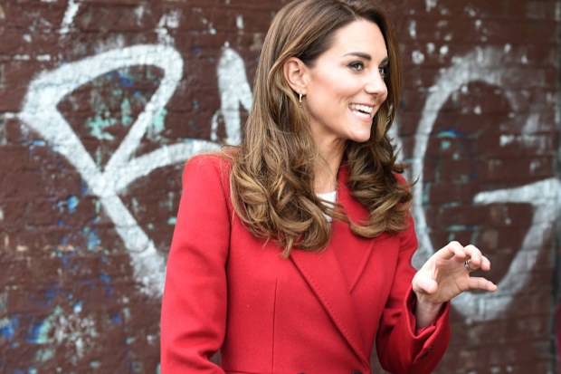 Kate Middleton, Duchess of Cambridge arrives for the launch of the Hold Still campaign at Waterloo Station on October 20, 2020 in London, England.