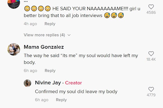Nivine Jay, Ben Affleck, TikTok