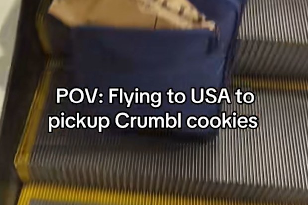 The people behind a fake 'pop-up' shop of a viral American cookie company could be in big legal trouble.Sweet treat fans were thrilled when social media accounts claimed to be bringing  Crumbl cookies - which counts model Kylie Jenner among fans - to Sydney.