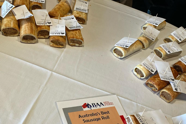 Banana Boogie Bakery's winning sausage roll.